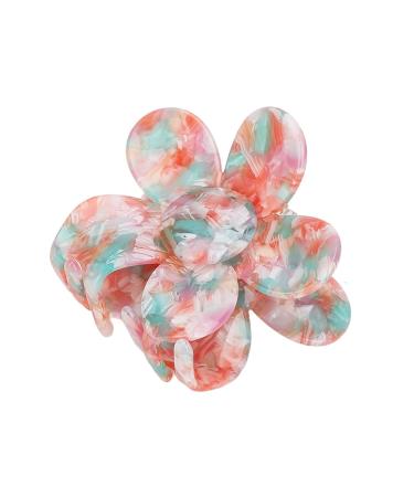 Fashionable Flower-Shaped Hair Clips for Women & Girls - Colorful Acetate Headgear - Buy Online on GoSupps.com