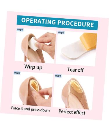 GLEAVI Heel Grips - 3 Pairs Gel Cushion Pads for High Heels | Self-Adhesive Silicone Heel Liners for Comfort & Safety - International Shipping Available - Buy Online on GoSupps.com