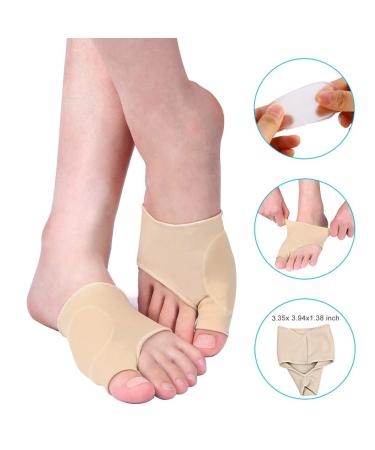 Kenanlan Hallux Valgus Bandage - Bunion Booties & Metatarsal Cushion - Heel & Toe Correction | International Shipping Available - Buy Online on GoSupps.com