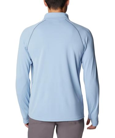 Columbia Men's Narrows Pointe Half Zip - Jet Stream/Dark Mountain - Size Medium - Buy Online on GoSupps.com