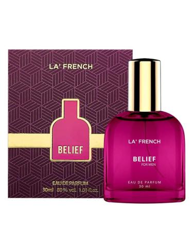 Belief Perfume 30ml for Men | Eau De Parfum | Long Lasting | Premium Luxury | Fresh Fragrance Scent | Travel-Friendly Perfume | Date Night Perfume
