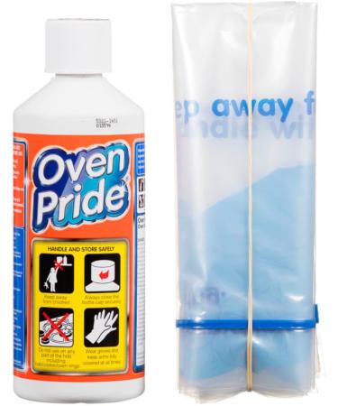 Oven pride and elbow grease magic eraser stubborn stain remover - oven pride complete oven cleaning kit with gloves 500ml oven pride cleaner bag for cleaning racks/grills & magic eraser - Buy Online on GoSupps.com