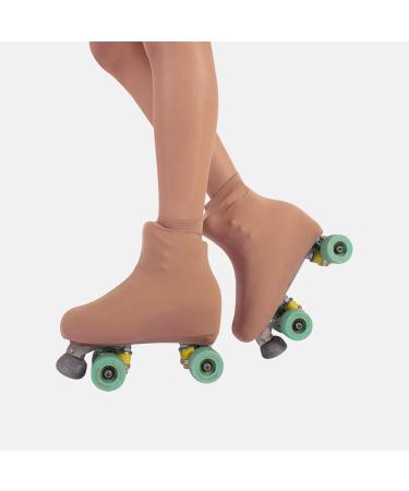 Calzitaly Skates Cover - Skin Color Roller & Ice Skates Protection | Sizes 28-42 | 70 Den Made in Italy - Buy Online on GoSupps.com