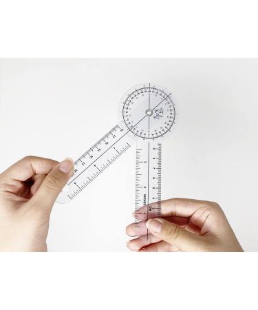 EMI 4 Piece Goniometer Set - 12 inch, 6 inch, 180 Degree - Finger EGM-470 | Shop Now - Buy Online on GoSupps.com