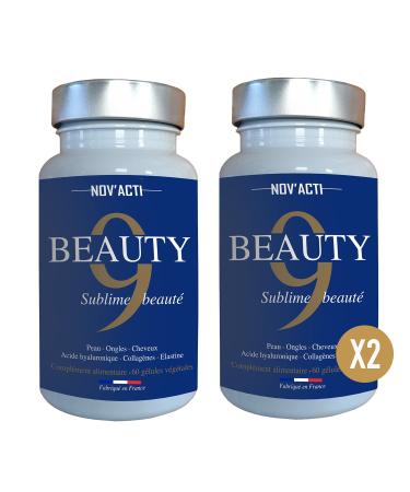 Anti-wrinkle Beauty Face Skin Hair Nails Complete formula 2 months Collagen Ovomet® Hyaluronic acid Marine collagen Vitamin A, C and Zinc, Certified clinical studies French manufacturing