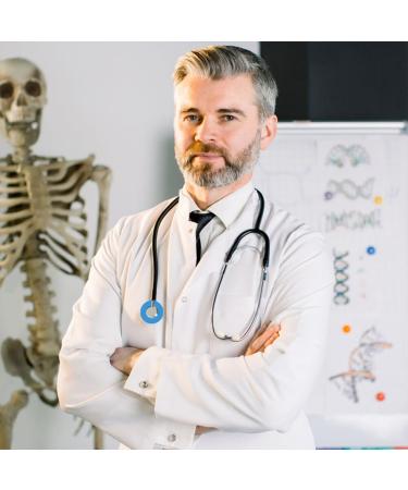 SOLUSTRE 8pcs Silicone Heads Cover Protectors for Medical Professionals - Blue - Hospital & Doctor Spare Parts - Buy Online on GoSupps.com