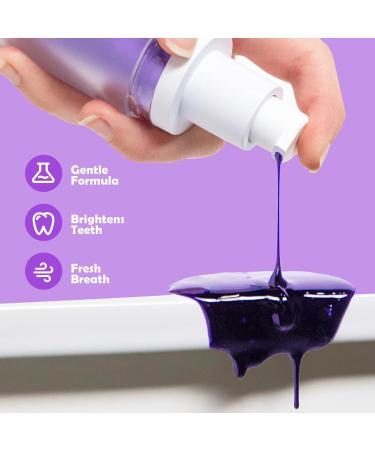 Enhance Your Smile: 2-Piece Purple Teeth Whitening Toothpaste - White Teeth & Yellowing Reduction - Buy Online on GoSupps.com