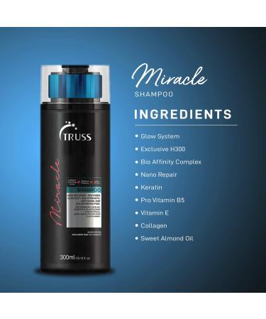 TRUSS Miracle Conditioner and Shampoo Set Bundle with Hair Mask - Buy Online on GoSupps.com