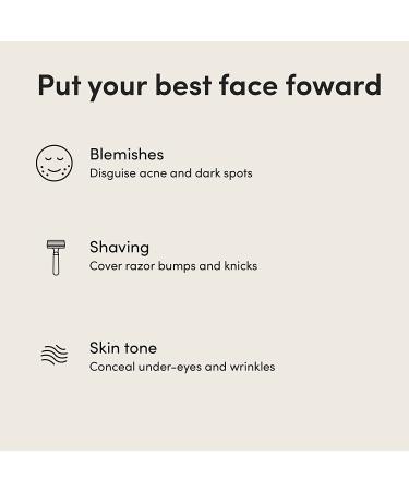 hims Blur Stick Concealer for Men | Erase Acne, Dark Spots, Razor Burn | Nourishing & Easy to Use | Vegan, Cruelty-Free, No Parabens | Deep 551, 0.24 oz - Buy Online on GoSupps.com