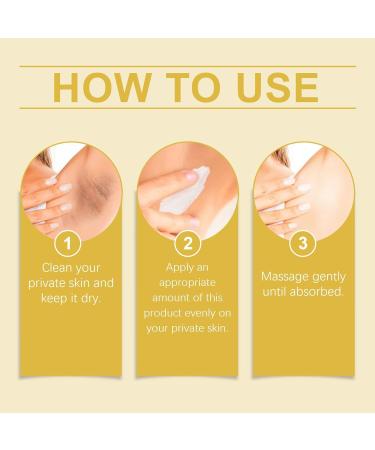 Skin Lightening Cream Moisturizing Armpit Relief Brightening Nourishing Cream For Bikini Line 50g For Armpit Neck Elbow Knee Arm Leg - Buy Online on GoSupps.com