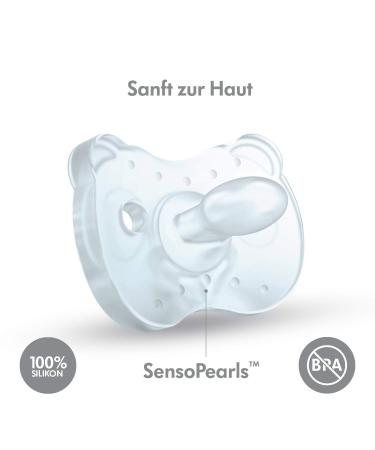 Medela Baby Soft Silicone Pacifier for 0-6 Months Transparent 1 Pack International Shipping Available - Buy Online on GoSupps.com