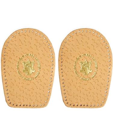Kap's Airflex Heel Cushion Insole - Orthopedic Leather Shoe Inserts for Men (Size 44-46 EUR / 10-12 UK) - Comfort & Support Worldwide Shipping - Buy Online on GoSupps.com