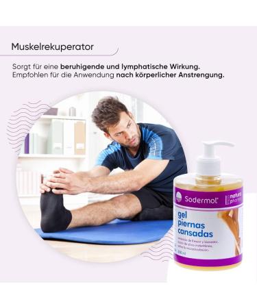 Arnica Cream for Tired Legs | Cooling Gel for Swollen Legs & Varicose Veins | Pain Relief | 200ml & 500ml Options Available | Shop Now! - Buy Online on GoSupps.com