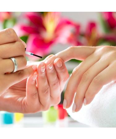 FRCOLOR Set of 20 Flat Nail Polish Bottles with Cap and Brush 15ml Glass Container for Nail Polish Storage Ideal for Manicures - Buy Online on GoSupps.com