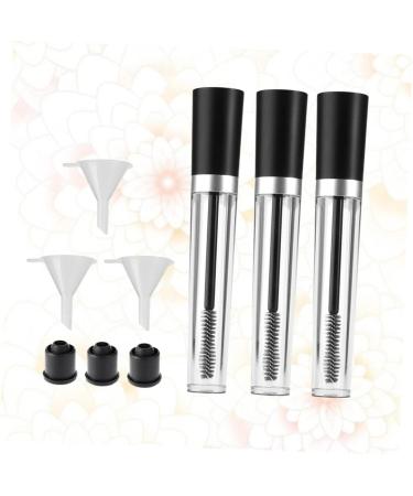 FOMIYES Mascaras 3pcs Funnel Empty Storage Bottle Cosmetic Bottle Eyelash Solution Bottle Solvent Bottle Filling Eyelash Remover - Buy Online on GoSupps.com