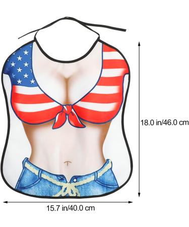 Ciieeo Adult Bibs for Women - Funny Washable Clothing Protector for Elderly Eating - Perfect Gifts for Ladies and Elders - Buy Online on GoSupps.com