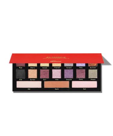 Beautifol Four Seasons Summer 17 Colors Eye/Face Makeup Palette 6.20 Ounce (Pack of 1) Summer