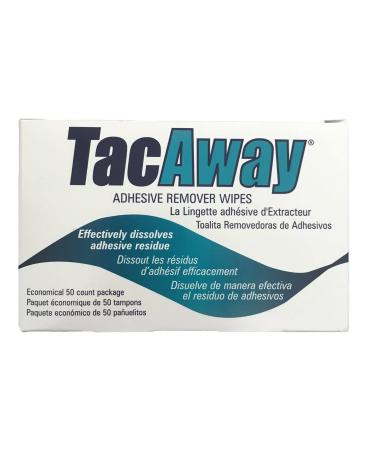 TRMS408W - Tacaway Adhesive Remover Wipe Non-Acetone 50/Box 50 Count