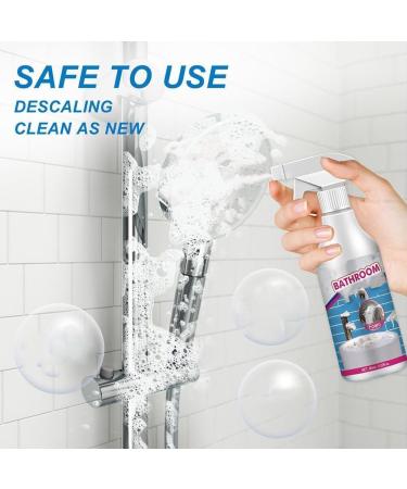 Bathroom Descaler Stubborn Stains Cleaner 60ml/2.02fl.Oz Bathroom Descaler Cleaner Powerful Bubble Cleaner Foam Spray for Bathroom Multipurpose Bathroom Foam Cleaner Spray (2pcs) - Buy Online on GoSupps.com
