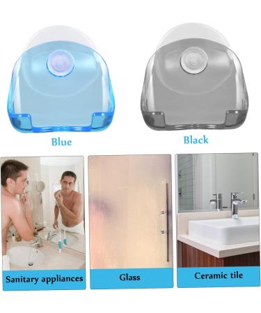 BUIFULSIC 6S Razor Holder with Suction Cup Wall Bracket | Bathroom Hook for Hot Razor & Cloakroom Stand | Durable Razor Organizer - Buy Online on GoSupps.com