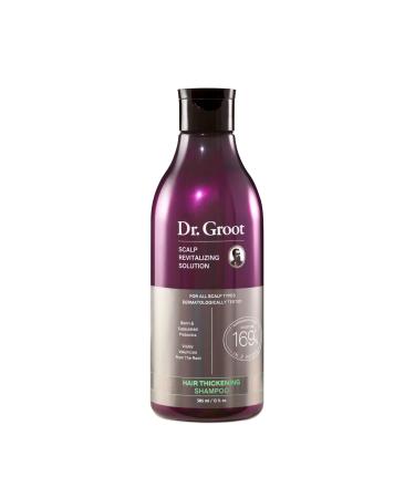 Dr. Groot Hair Thickening Shampoo with Biotin Rosemary Oil for Volumizing Thinning Damaged Hair - Hydrating Korean Kbeauty Scalp Revitalizing Solution