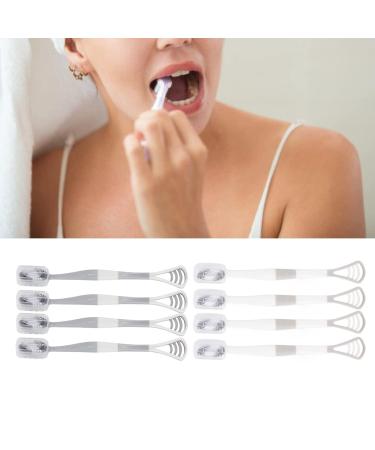 2 in 1 Toothbrush with Tongue Cleaner | Portable Long Handle Tongue Brush & Case for Adults & Kids - Buy Online on GoSupps.com