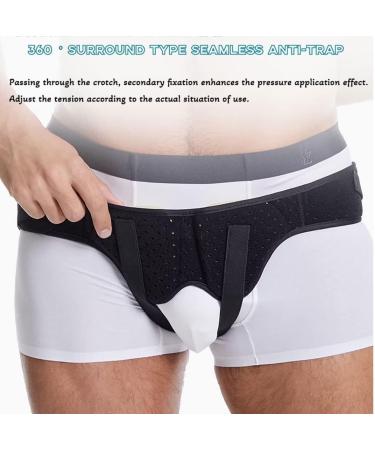 NEZIH Hernia Belt with 2 Compression Pads - Left/Right Umbilical Hernia Support | International Shipping Available - Buy Online on GoSupps.com