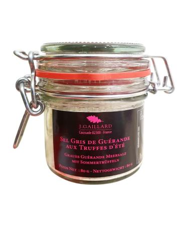 J.Gaillard - Gray salt from Guérande with summer truffles - 80g jar