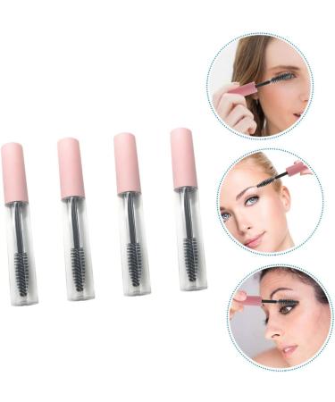 Beatifufu 4pcs Air Traffic Control Clear Stand Lash Wand Containers Eye Liner Tube Containers Travel Filling 10X1.5X1.5CM Pink - Buy Online on GoSupps.com