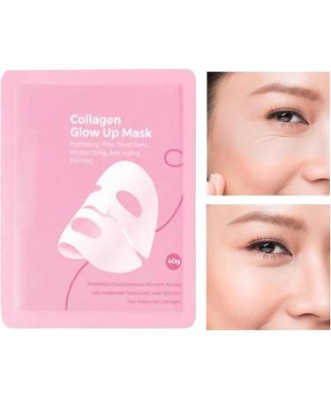 Facial care film Glow Up Facial Care Products 4 Pieces Moisturizing Firming Patches for Sleep Beauty Eye Neck Spa - Buy Online on GoSupps.com