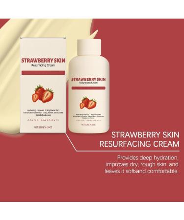 JIAOY Strawberry Skin Resurfacing Cream strawberry skin renewal cream strawberry skin treatment body cream for leg treatment moisturizing antiwrinkle lotion smooth arms and legs 3 pieces 3 pieces - Buy Online on GoSupps.com