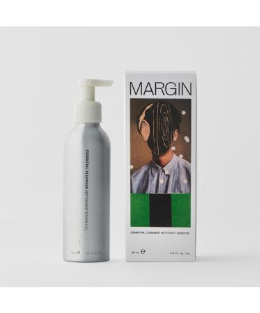 Margin Essential Cleanser Ultra Hydrating Unscented Facial Skin Cleanser Enzymatic Exfoliation for All Skin Types