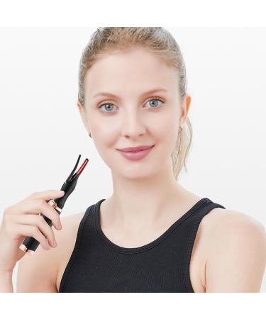 Neamou Electric Eyelash Curler Lash Styling Tool Rechargeable Lifting Curler | Electric Heated Eyelash Curling Device for Barbershop Beauty Salon Stage Performance Black - Buy Online on GoSupps.com