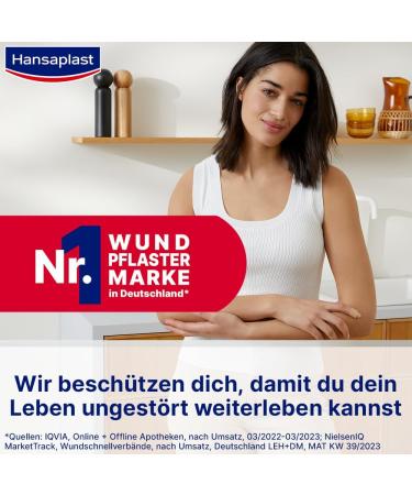 Buy Hansaplast Elastic Pflasters - Flexible Bandage for Joints & Movement | 20 Strips - Extra Strong Adhesive - Fast International Shipping - Buy Online on GoSupps.com