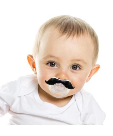 Jomewory Funny Schnuller-Bart | Silicone Pacifier Design for Kids | Ideal Baby Toy Gift for Boys & Girls - Buy Online on GoSupps.com