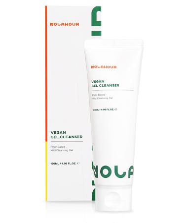 Vegan Gel Cleanser 4.06 fl. oz| Gentle Moisturizing Facial Cleanser for Oily Skin & Dry Skin | Plant-Based Face Wash for Women & Men Coconut
