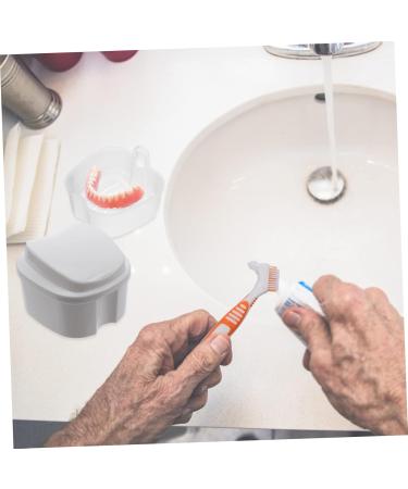 Gleavi 10-Piece Denture Cleaning Brush Set | Soft Bristles for Effective False Teeth Care | International Shipping Available - Buy Online on GoSupps.com