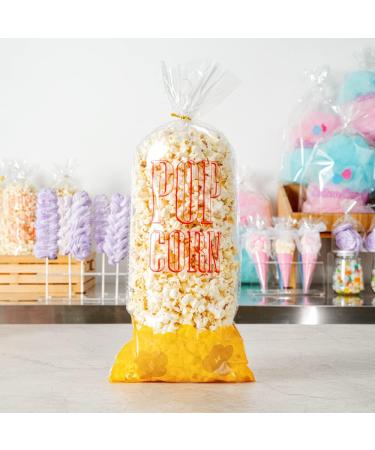 Restaurantware Bag Tek 17 x 7 Inch Popcorn Bags 100 Greaseproof Popcorn Favor Bags - Hot & Cold Friendly Freezable Clear PE Plastic Carnival Popcorn Bags For Event Favors Or Goodie Bags - Buy Online on GoSupps.com