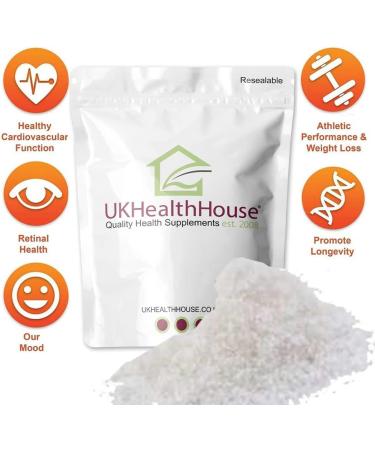 250g UKHealthHouse 100% Pure Taurine Powder - Muscle Pump Energy - Pharmaceutical Grade Amino - Buy Online on GoSupps.com