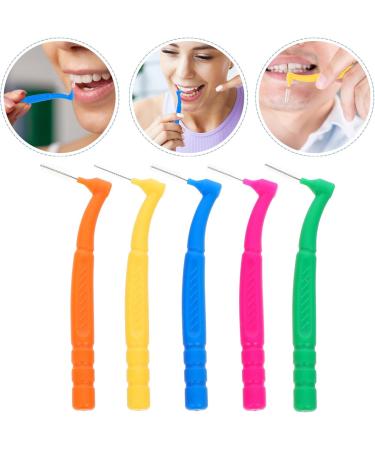 Beaupretty 50 Pcs L-Shaped Interdental Brushes - Dental Picks for Braces & Oral Care | International Shipping Available - Buy Online on GoSupps.com