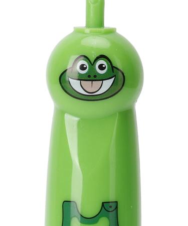 Joyzan Electric Toothbrush for Kids - Waterproof Cartoon Patterns Battery-Operated Interactive Tooth Cleaning Brush - Ideal Gift for Children (Green) - Buy Online on GoSupps.com