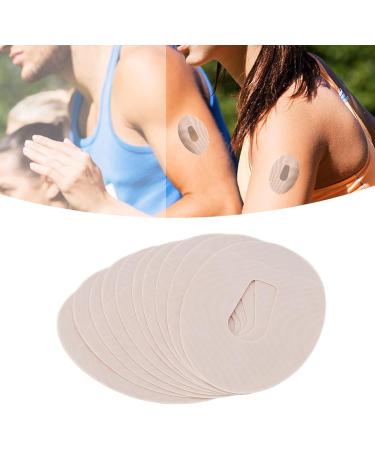 10 Pack Waterproof Adhesive Patches for Insulin Pumps | Universal CGM & Sensor Covers | Comfortable & Sweatproof (Black & Skin Color - Buy Online on GoSupps.com