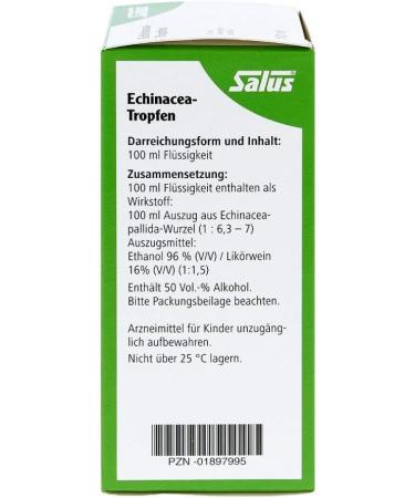Echinacea Drops Salus 100 ml - Immune Support & Natural Wellness | Fast International Shipping - Buy Online on GoSupps.com