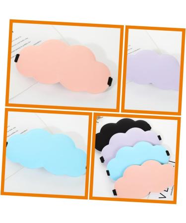 FRCOLOR 4pcs 3D Sleeping Eye Mask Set - Silk & Memory Foam Ideal for Travel & Comfort - Buy Online on GoSupps.com