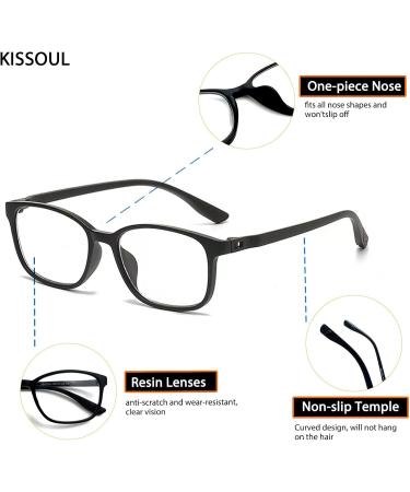 Photochromic Multifocus Reading Glasses for Men - Lightweight TR90 Blue Light Blocking Sunglasses - 1.5x Progressive Vision - Buy Online on GoSupps.com