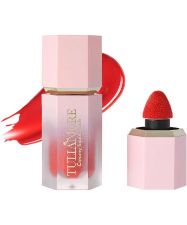 Liquid for Cheeks - Waterproof Super Dewy Liquid Stick Cream Face Natural Smudgeproof Long-Wearing Cream for Lips Eyes Cheek Fanelod 04# - Buy Online on GoSupps.com