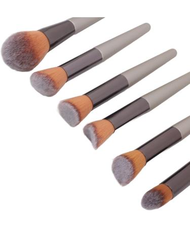 Cosmetic Applicator Different Shapes Cosmetic Brush Set Multi-Purpose Soft and Silky 18 Pieces for Eye Shadow and Eyelashes - Buy Online on GoSupps.com