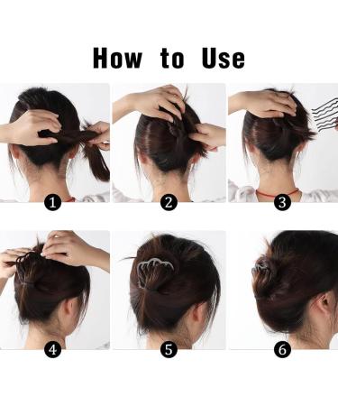 6-Piece Set Hair Comb Hair Fork Clip Metal Hair Comb Side Combs Metal Hair Combs Hair Comb Hair Accessories Insert Comb Hair Comb Hair Comb Vintage Hair Side Combs for Women and Girls - Buy Online on GoSupps.com