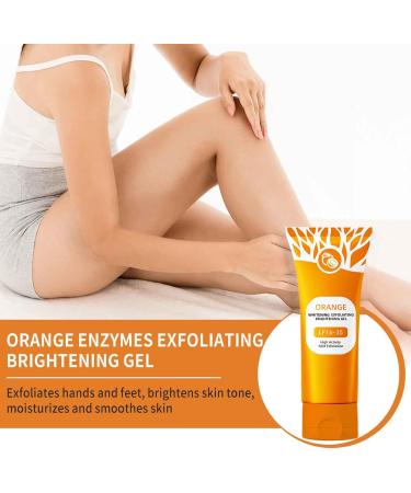  Generisch Natural Orange Exfoliating Gel 2025 - Orange Extract Facial Scrub - Deep Pore Cleansing & Radiant Complexion - Nourishing - Gentle Exfoliating for Face and Body (3 - Buy Online on GoSupps.com