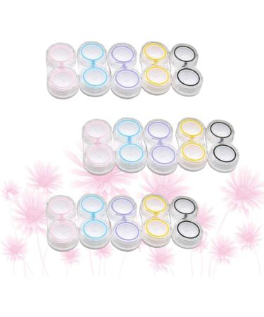 Milisten Contact Lens Case - Travel Kit Holder with Soak Storage | Pink Blue Purple Yellow Black Options - Buy Online on GoSupps.com